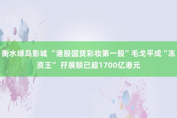 衡水绿岛影城 “港股国货彩妆第一股”毛戈平成“冻资王” 孖展额已超1700亿港元