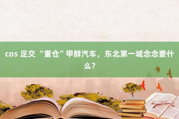 cos 足交 “重仓”甲醇汽车，东北第一城念念要什么？